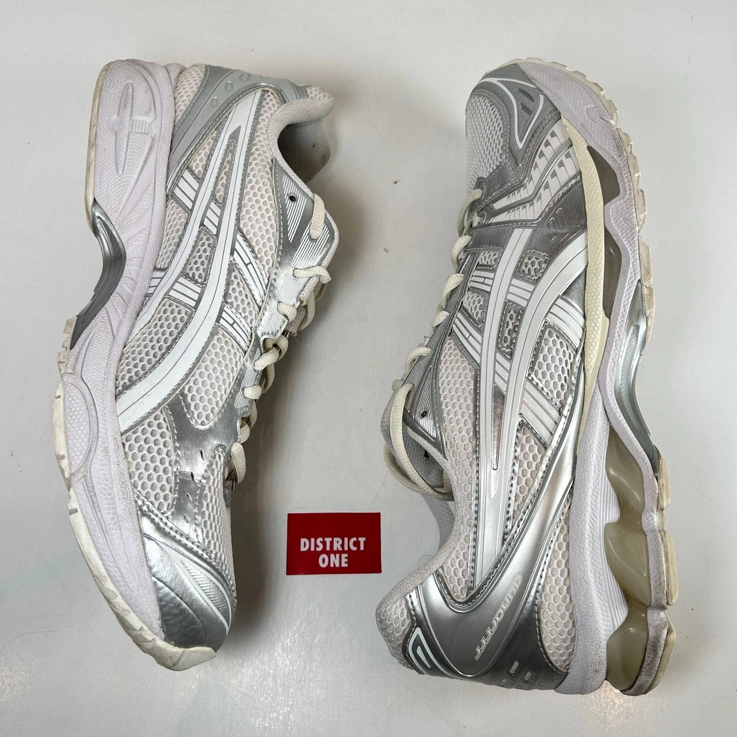 JJJJound x ASICS Gel Kayano 14 Silver White - Size 13 - 1201A457 100 (EBAY)