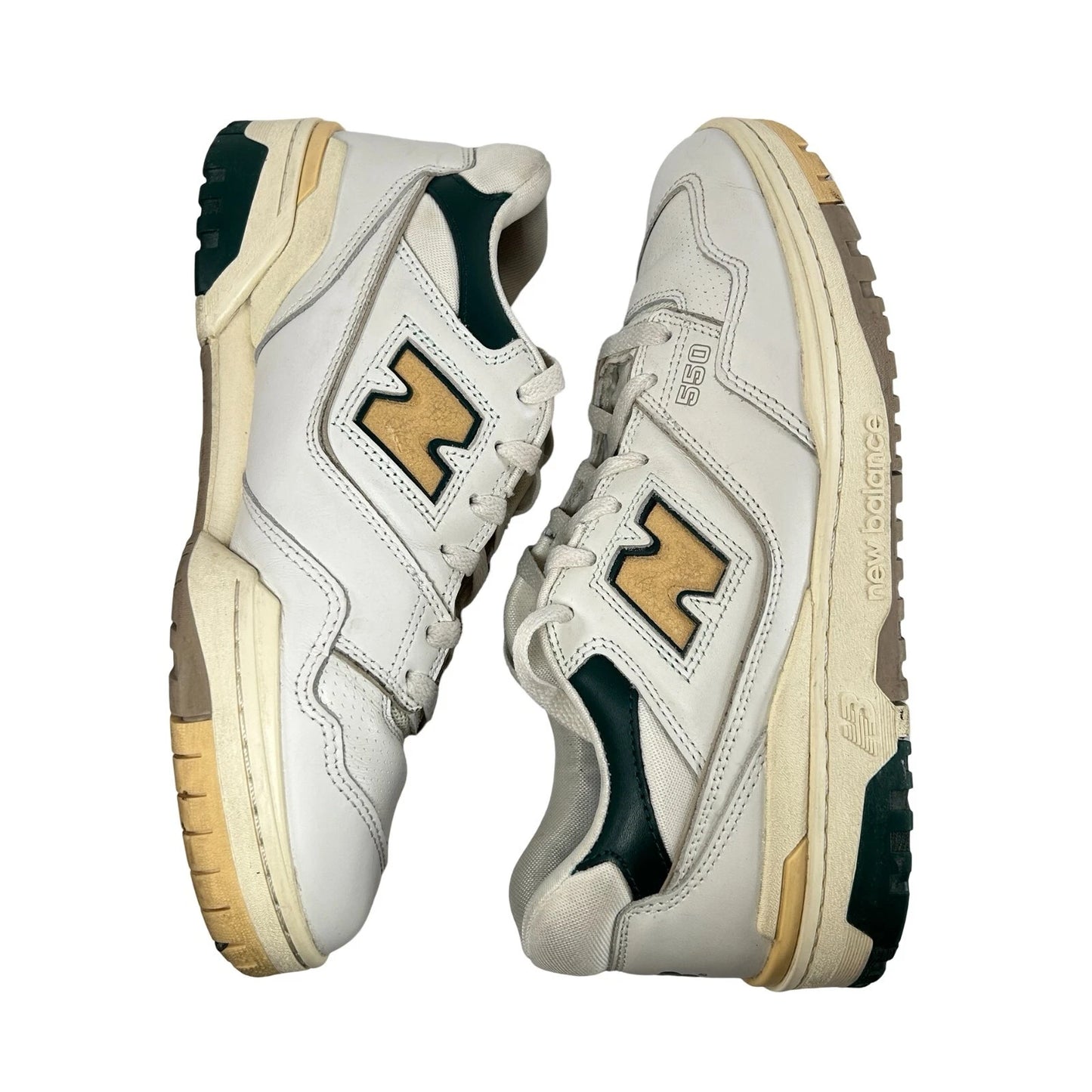 BB550A2 Aime Leon Dore New Balance 550 Natural Green [USED] - 9 M (Used)