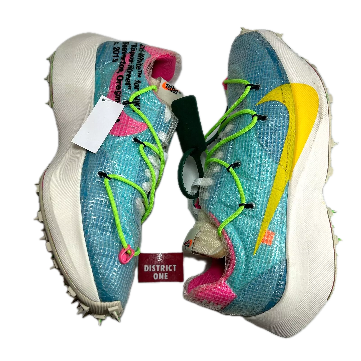 CD8178 400 Nike Vapor Street Off-White Polarized Blue (Women's) [USED] - 12 W (Used)