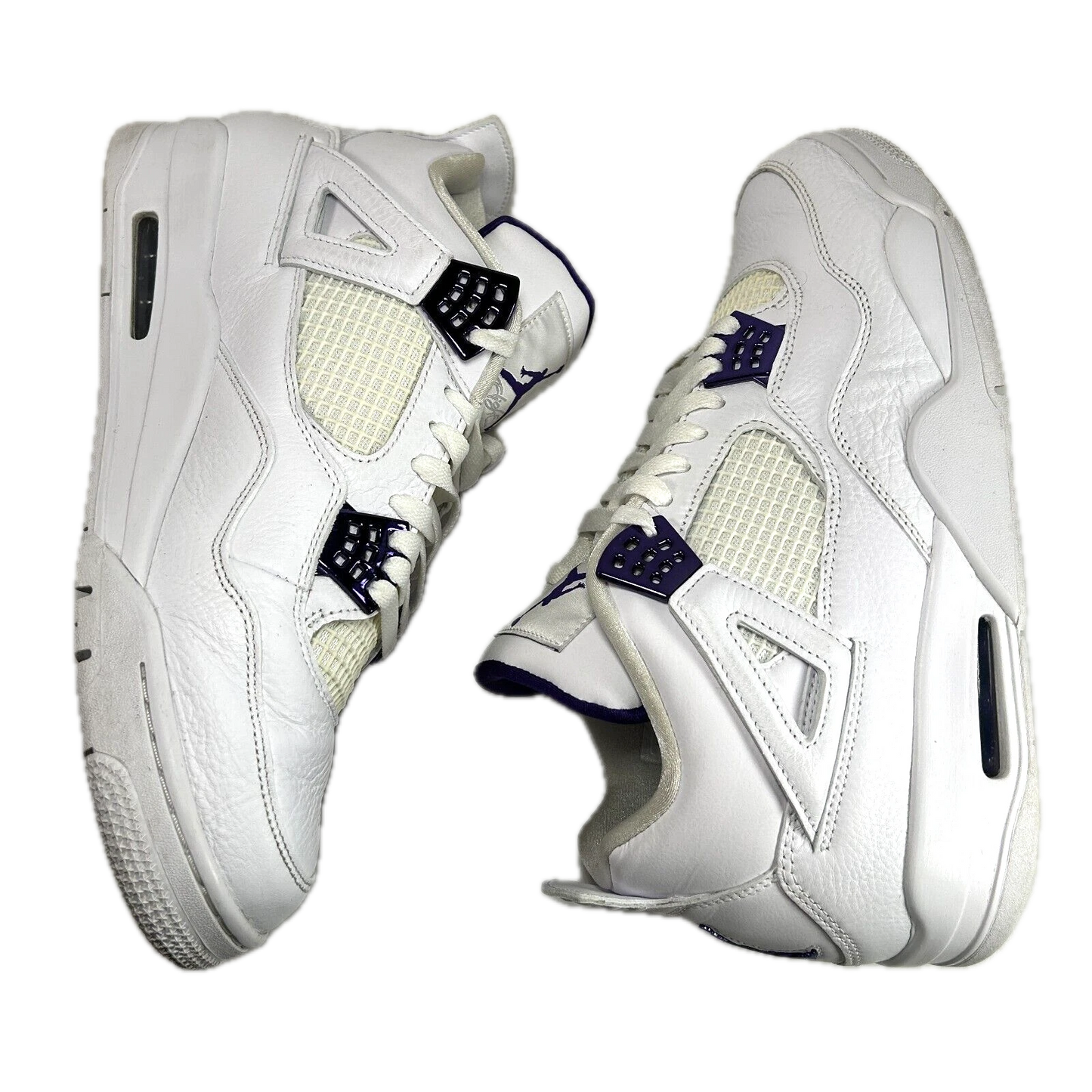 CT8527 115 Jordan 4 Retro Metallic Purple [USED] - 13 M (Used)