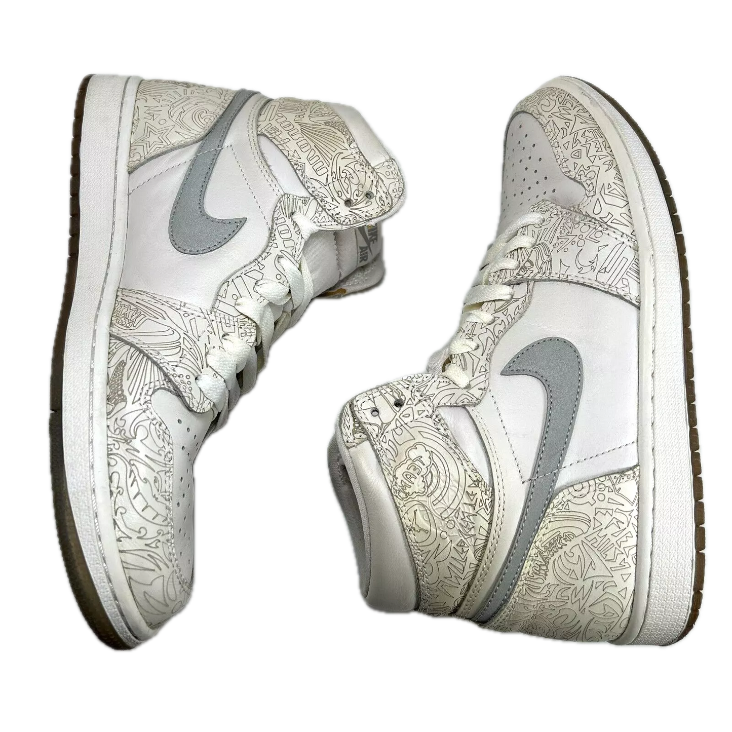 705289 100 Jordan 1 Retro 30th Anniversary Laser (2015) [USED] - 11 M (Used)