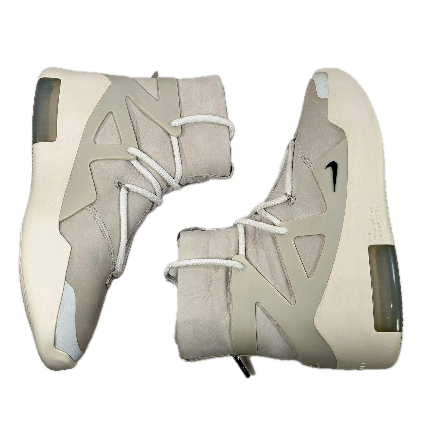 AR4237 002 Nike Air Fear Of God 1 Light Bone [USED] - 10 M (Used)