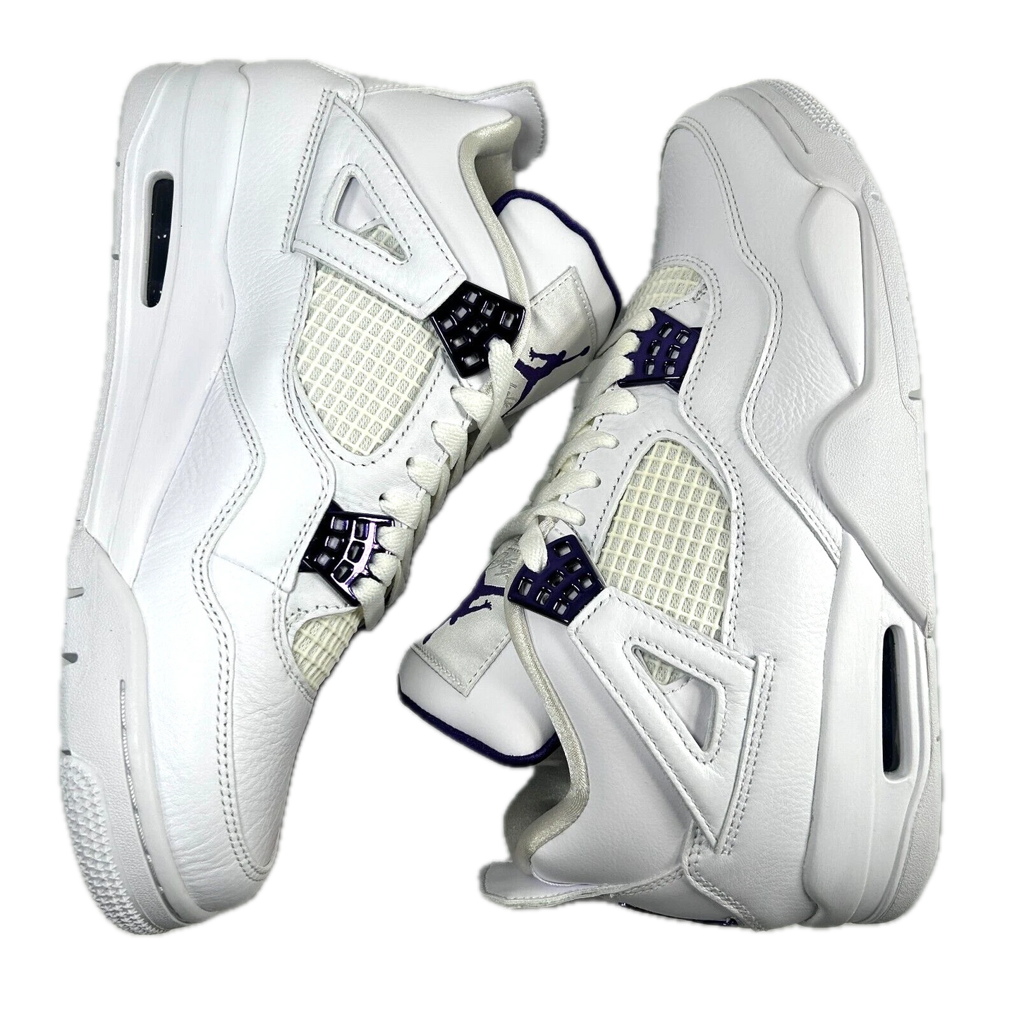 CT8527 115 Jordan 4 Retro Metallic Purple [CONDITIONAL] - 12 M (Yellowing)