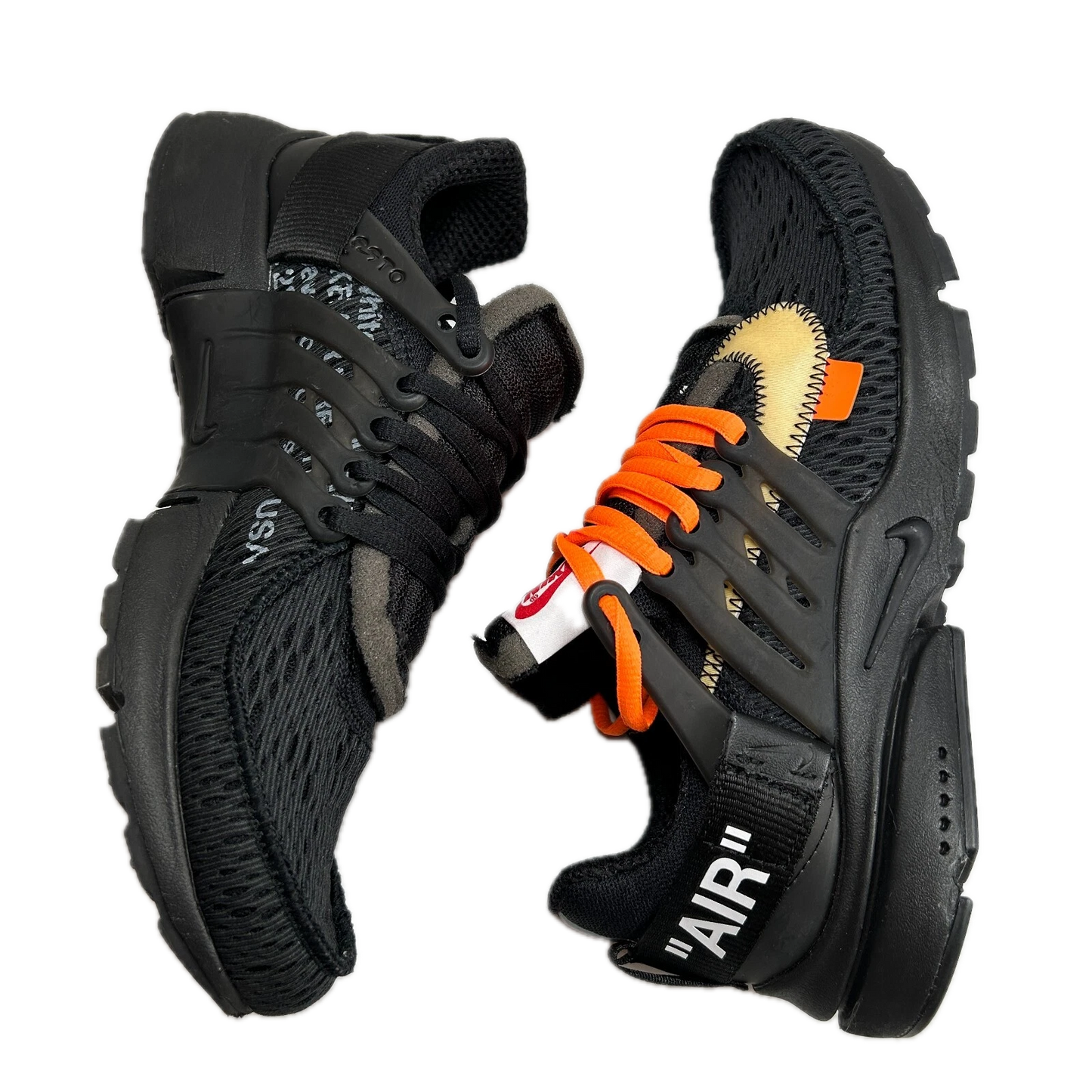AA3830 002 Nike Air Presto Off-White Black [USED] - 6 M (Used)