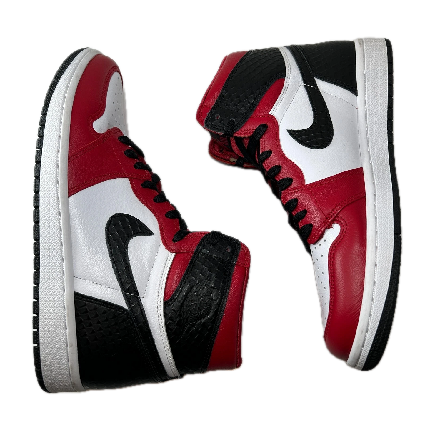 CD0461 601 Jordan 1 Retro High Satin Snake Chicago (Women's) [USED] - 8.5 W (Used) (Replace Box)