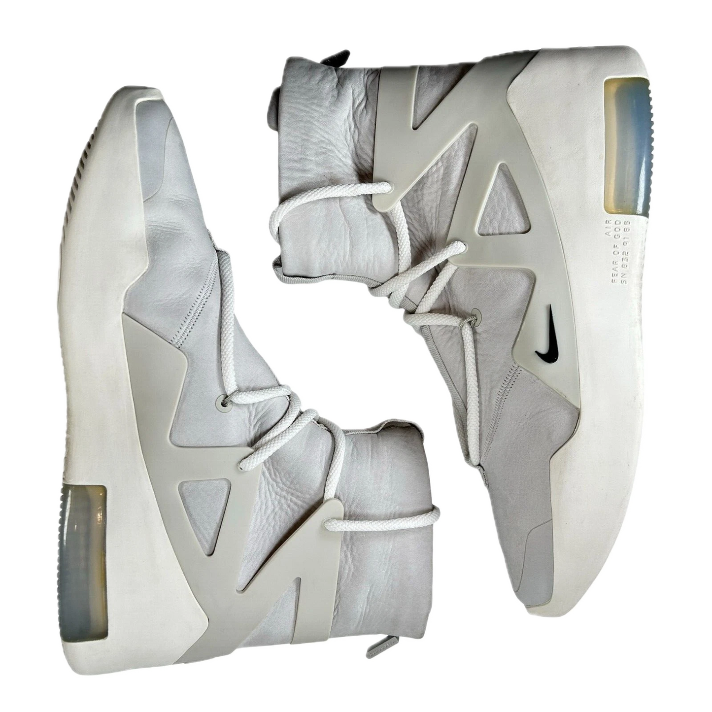 AR4237 002 Nike Air Fear Of God 1 Light Bone [USED] - 11 M (Used)