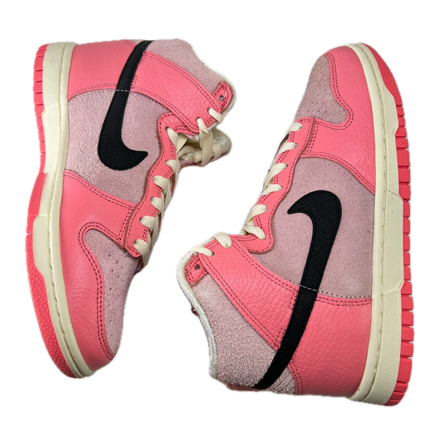 DX3359 600 Nike Dunk High Hoops Pack Pink (Women's) - 6.5 W (Discoloration) (Damaged Box)