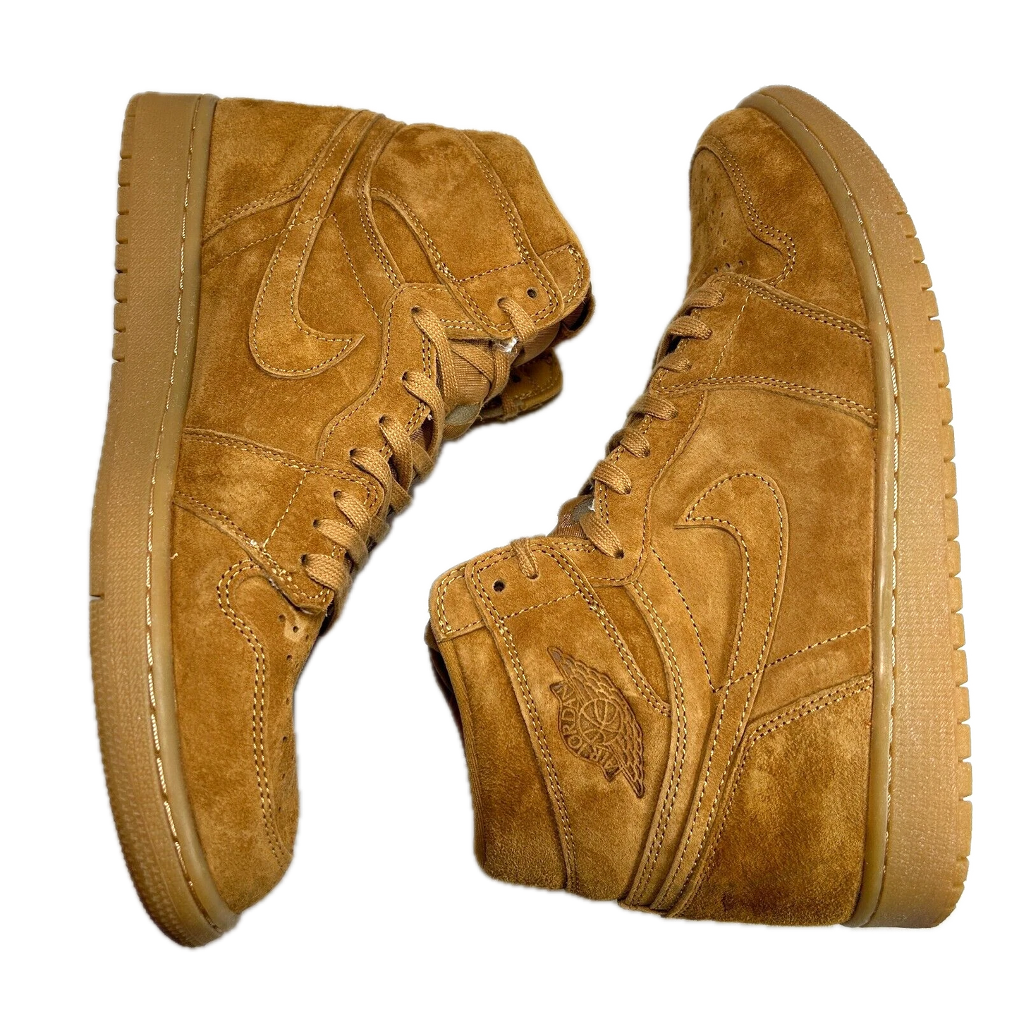 555088 710 Jordan 1 Retro High Wheat [USED] - 12 M (Used2)