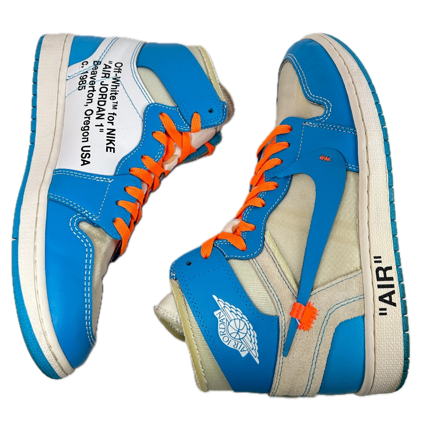 AQ0818 148 Jordan 1 Retro High Off-White UNC [USED] - 11 M (Used3)