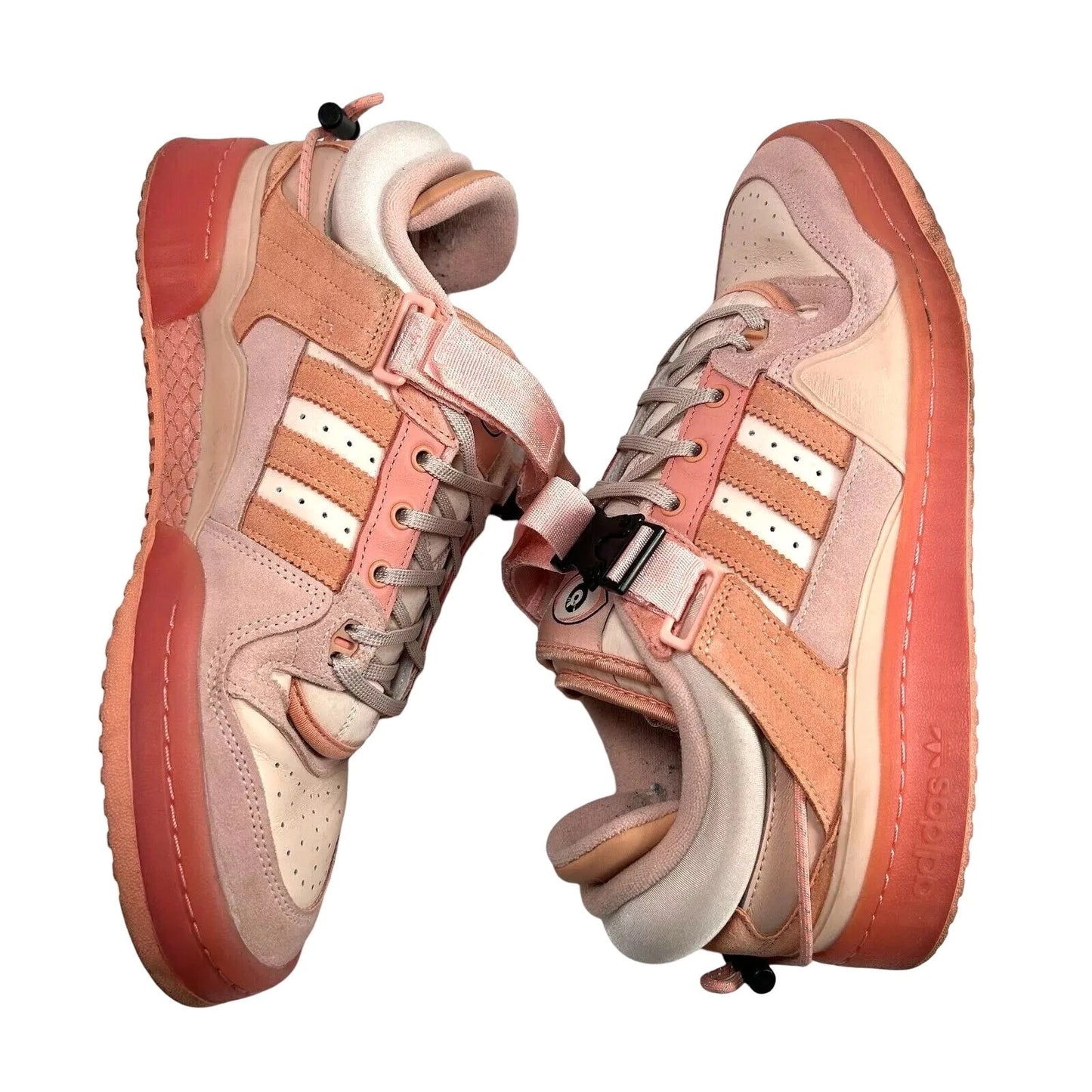 GW0265 Adidas Forum Low Bad Bunny Pink Easter [USED] - 10.5 M (Used)