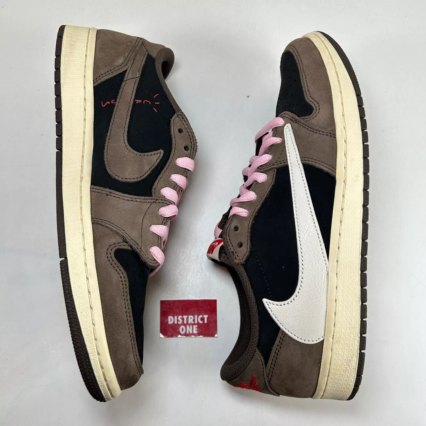 CQ4277 001 Jordan 1 Low Travis Scott Mocha [USED] - 11 M (Used2)