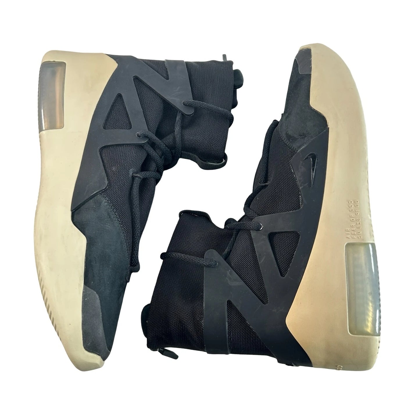 AR4237 001 Nike Air Fear Of God 1 Black [USED] - 11 M (Used2)