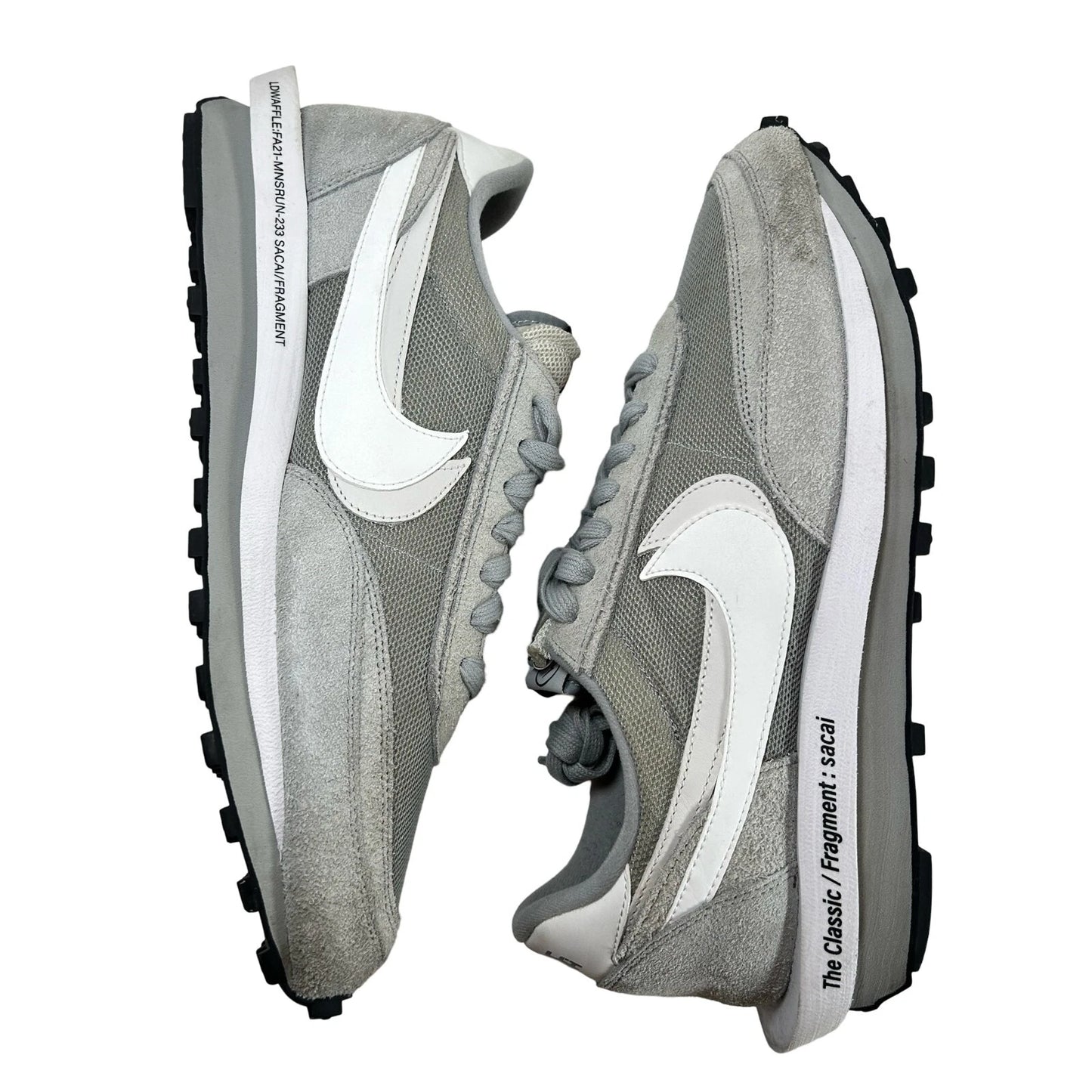 DH2684 001 Nike LD Waffle SF sacai Fragment Grey [USED] - 15 M (Used) (Replace Box)