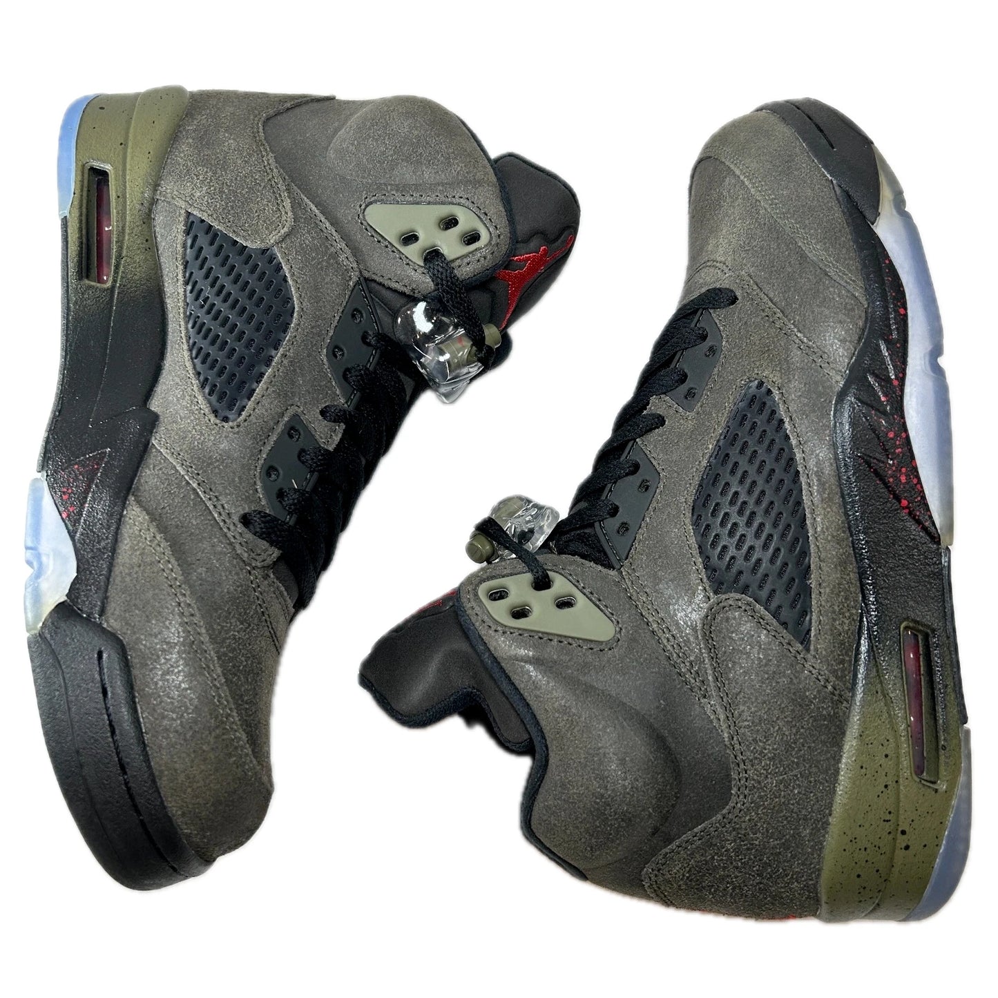 626971 350 Jordan 5 Retro Fear Pack (2013) [CONDITIONAL] - 8 M (Soles Yellowing)