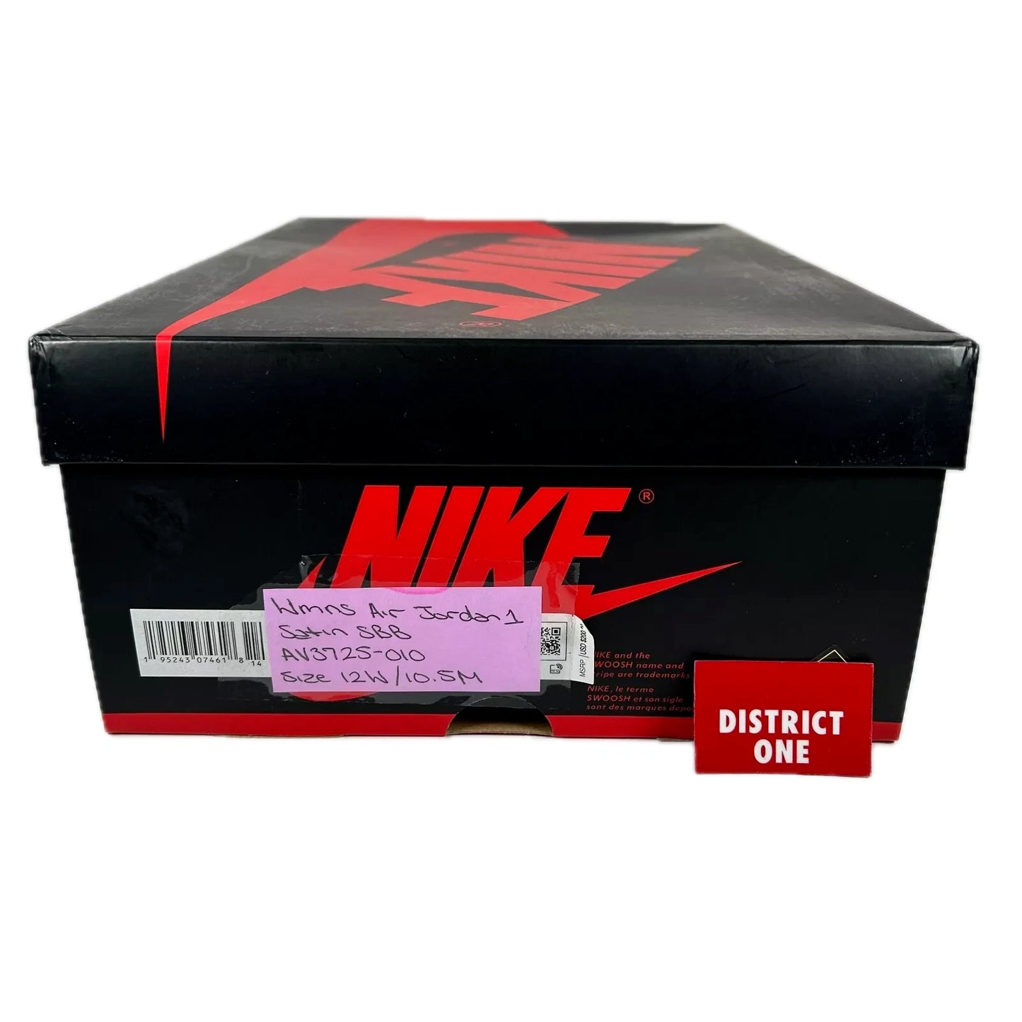 AV3725 010 Jordan 1 Retro High Satin Shattered Backboard (W) [USED] - 12 W (Used) (Replace Box)