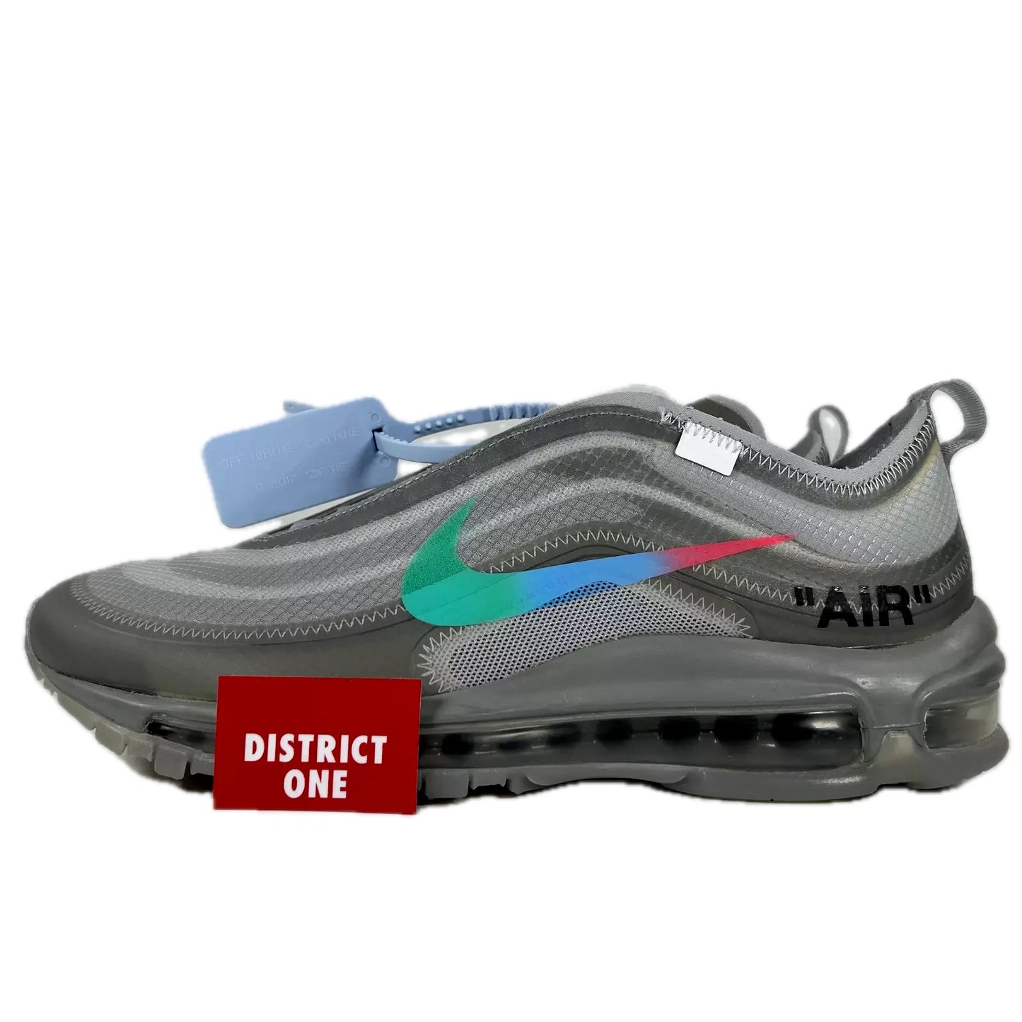 AJ4585 101 Nike Air Max 97 Off-White Menta [CONDITIONAL] - 8 M (Discoloration) (Replace Box)