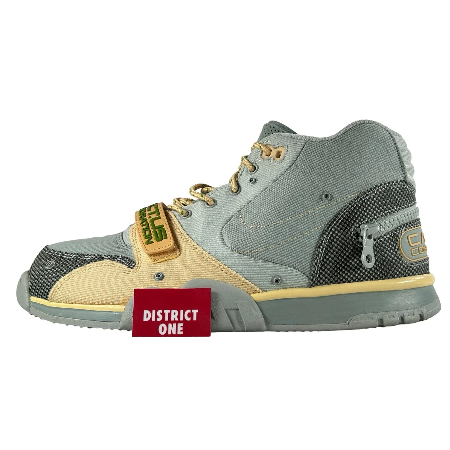 DR7515 001 Nike Air Trainer 1 SP Travis Scott Grey Haze [USED] - 12.5 M (Used) (No Box)