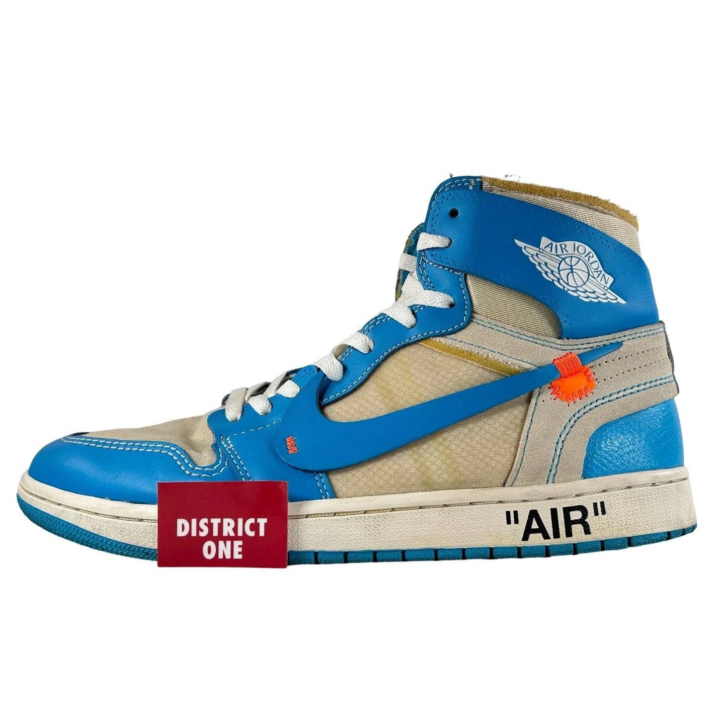AQ0818 148 Jordan 1 Retro High Off-White UNC [USED] - 11 M (Used4)