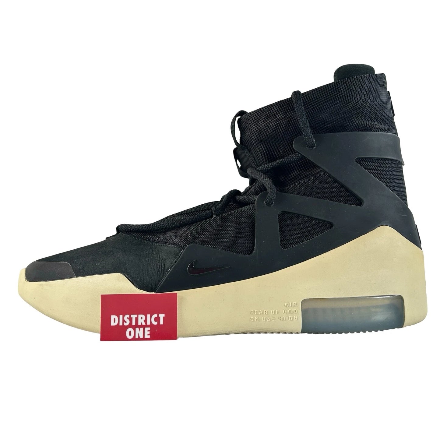 AR4237 001 Nike Air Fear Of God 1 Black [USED] - 11 M (Used2)