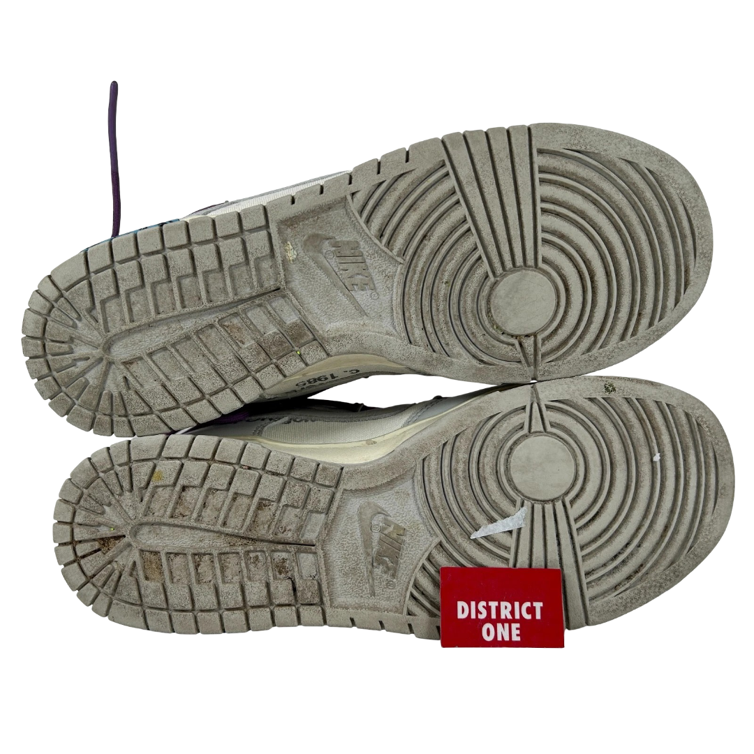 DM1602 107 Nike Dunk Low Off-White Lot 48 [USED] - 9.5 M (Used) (No Box)