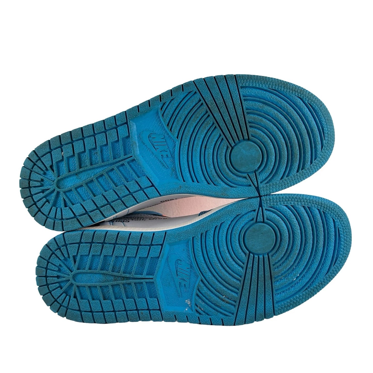 AQ0818 148 Jordan 1 Retro High Off-White UNC [USED] - 7 M (Used) (No Box)