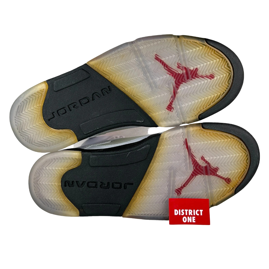 136027 100 Jordan 5 Retro Fire Red (2013) [CONDITIONAL] - 8.5 M (Yellowing)