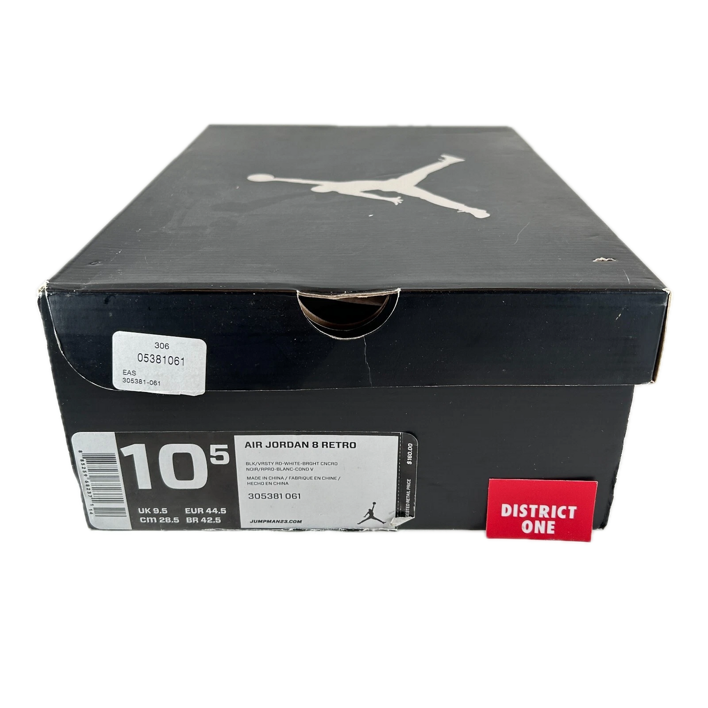 305381 061 Jordan 8 Retro Playoffs (2013) [CONDITIONAL] - 10.5 M (Yellowing)