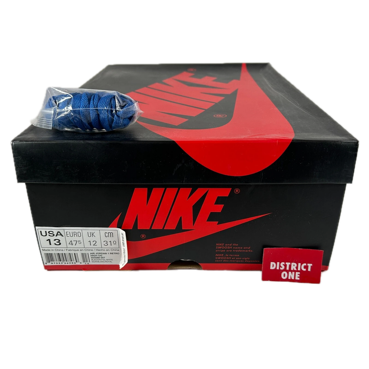 555088 007 Jordan 1 Royal (2017) [USED] - 13 M (VNDS2)