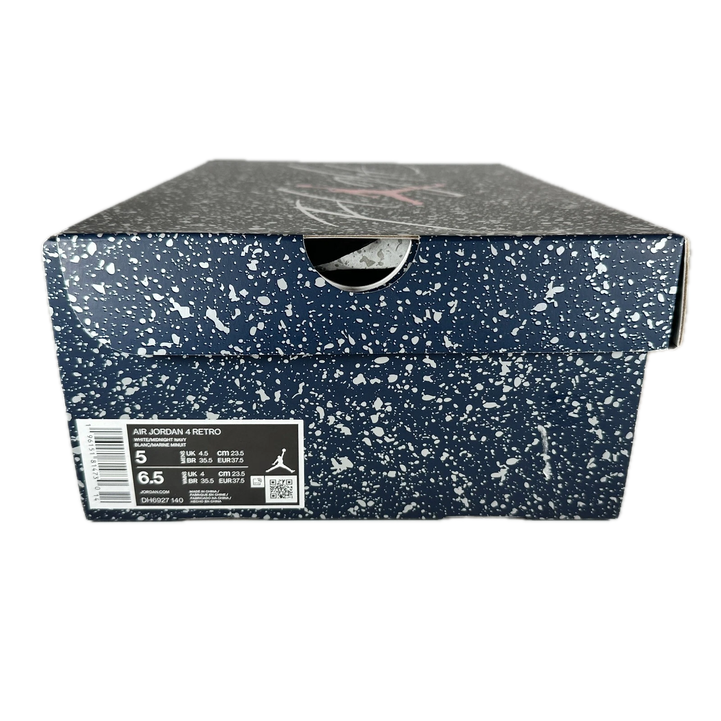 DH6927 140 Jordan 4 Retro Midnight Navy [CONDITIONAL] - 5 M (Yellowing)