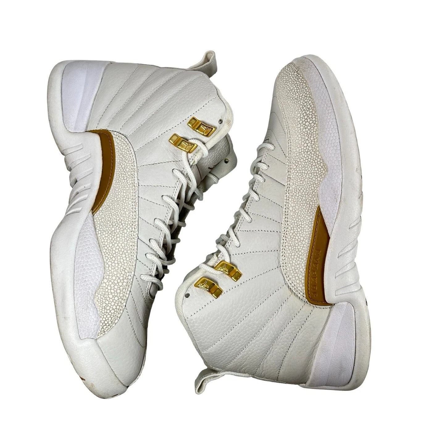 873864 102 Air Jordan 12 Retro OVO White [USED] - 8.5 M (Used)