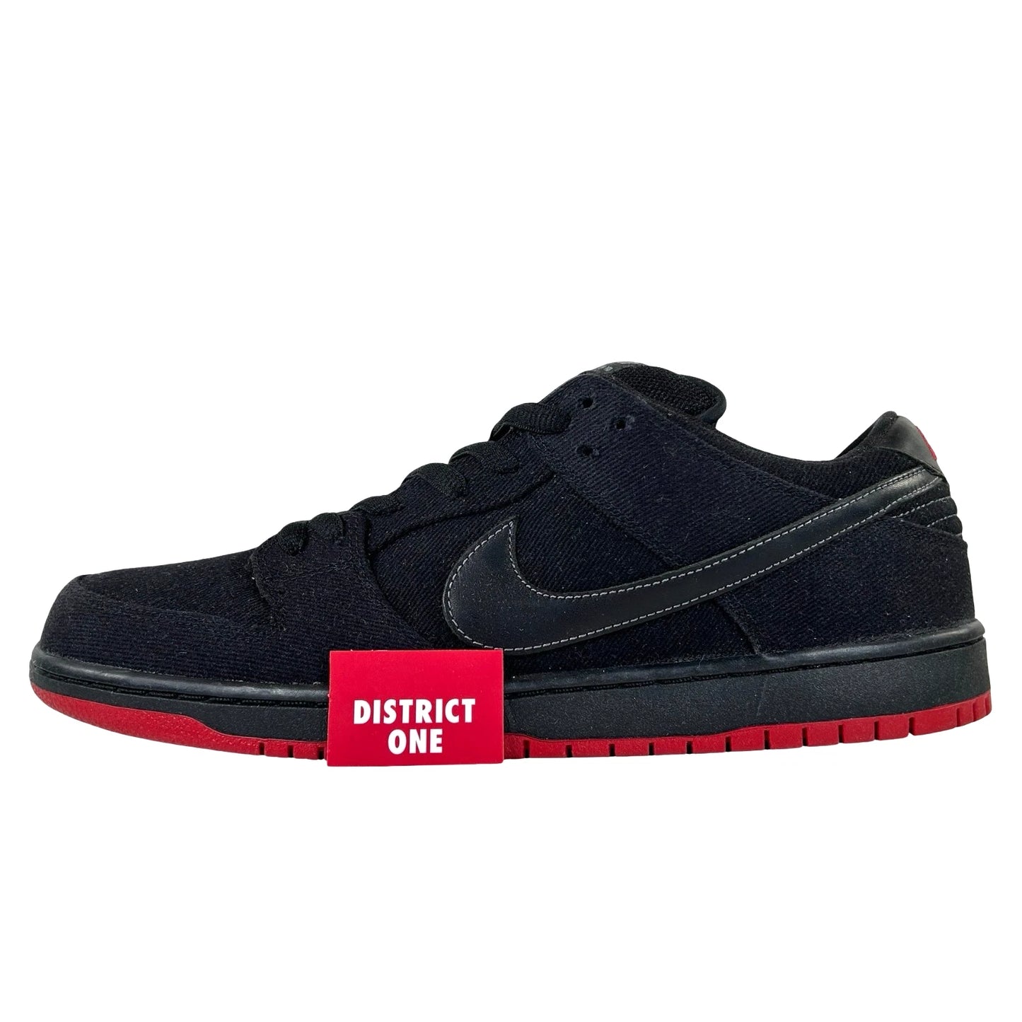 573901 001 Nike SB Dunk Low Levis Black Denim [USED] - 13 M (Used)