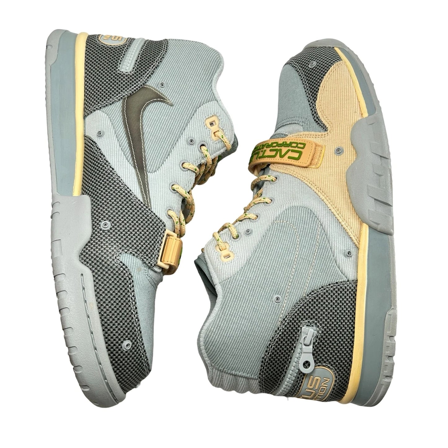 DR7515 001 Nike Air Trainer 1 SP Travis Scott Grey Haze [USED] - 12.5 M (Used) (No Box)