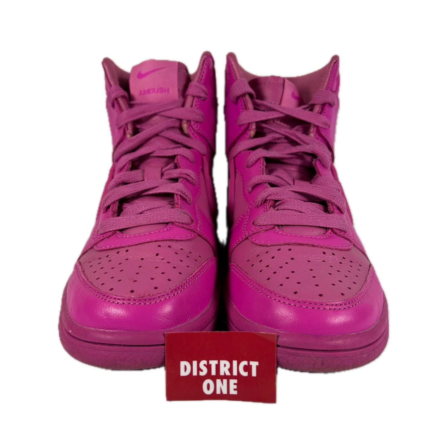 CU7544 600 Nike Dunk High AMBUSH Active Fuchsia [USED] - 4 M (Used) (No Box)