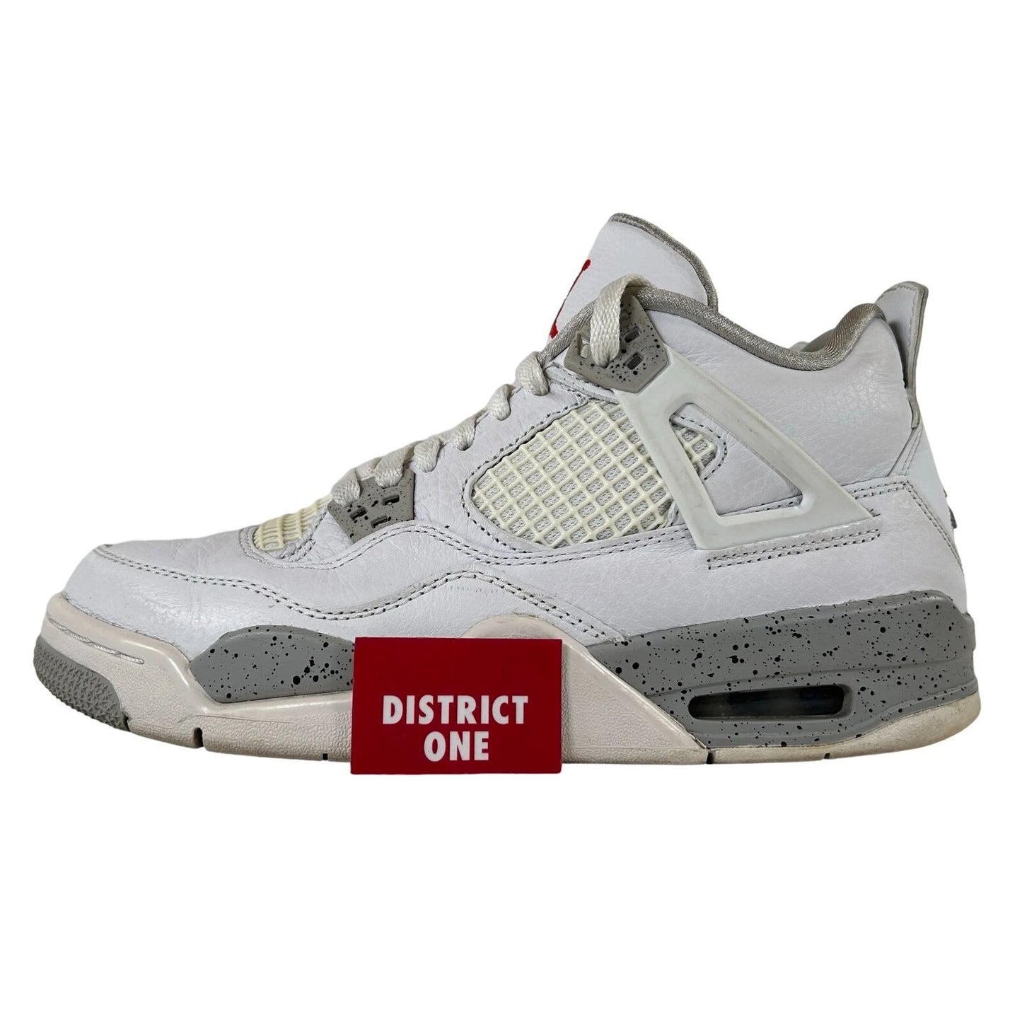 DJ4699 100 Jordan 4 Retro White Oreo (2021) (GS) [USED] - 6.5 Y (Used2)