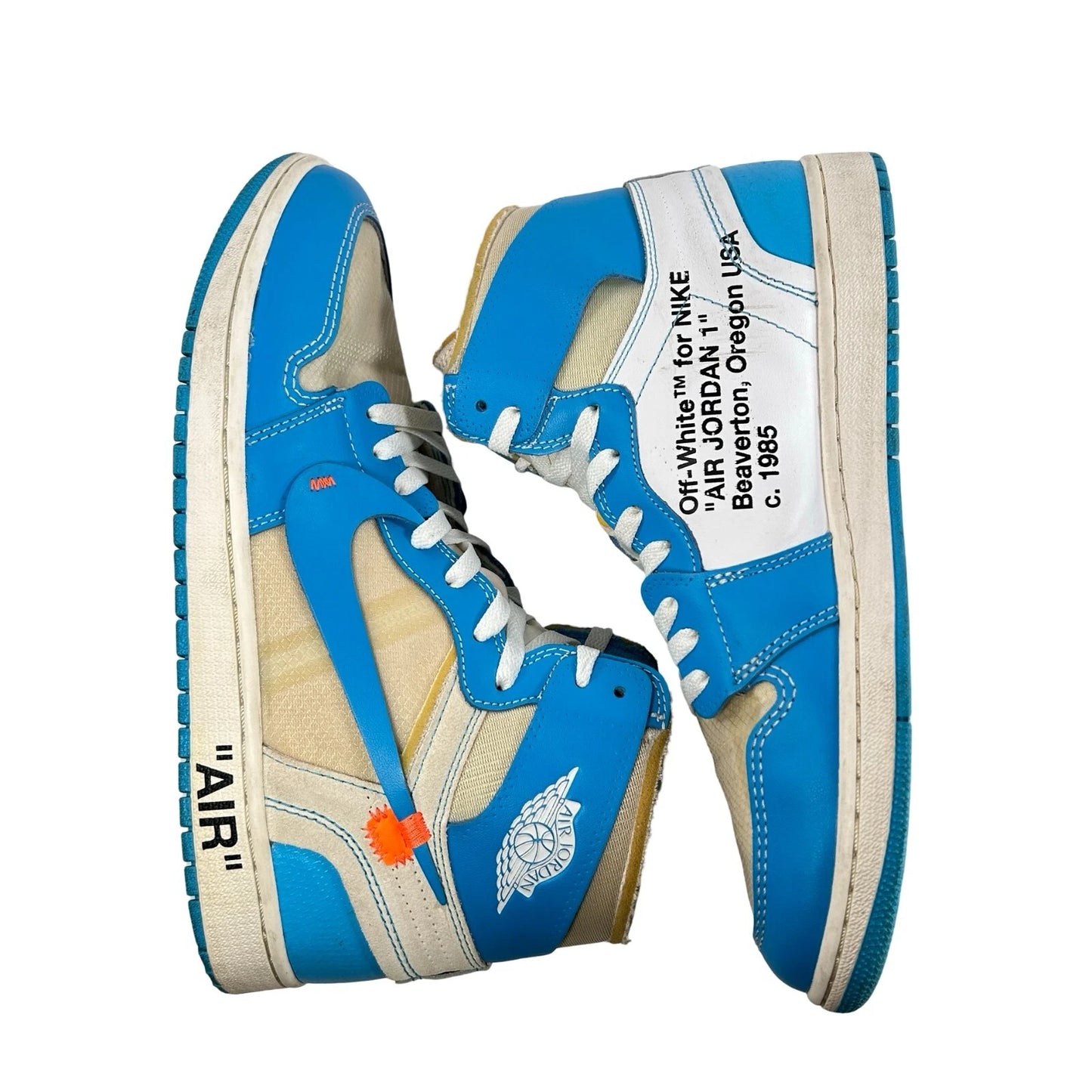 AQ0818 148 Jordan 1 Retro High Off-White UNC [USED] - 11 M (Used4)