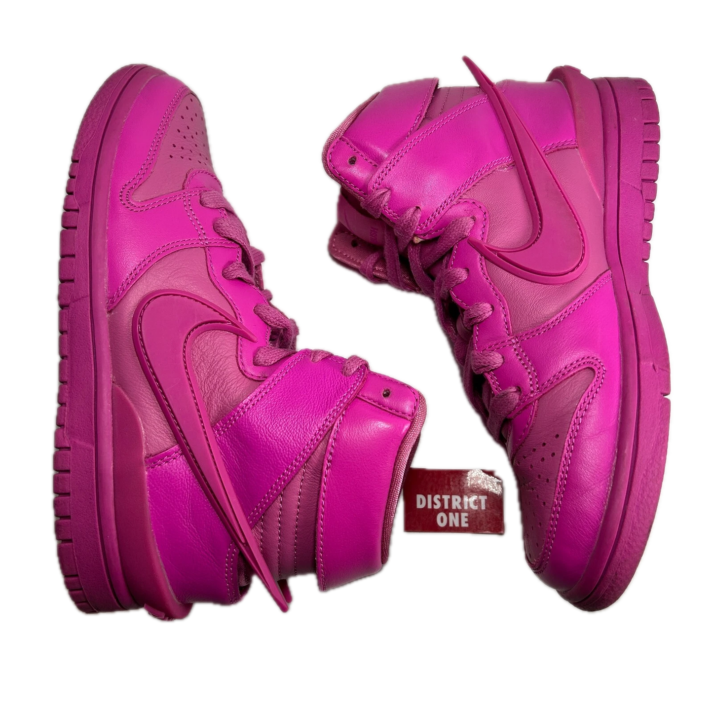 CU7544 600 Nike Dunk High AMBUSH Active Fuchsia [USED] - 4 M (Used) (No Box)