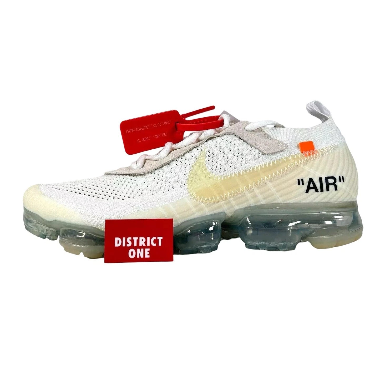 AA3831 100 Nike Air VaporMax Off-White (2018) - 11 M (Yellowing)