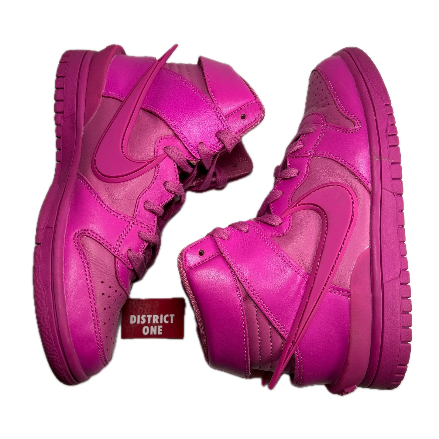 CU7544 600 Nike Dunk High AMBUSH Active Fuchsia [USED] - 4 M (Used) (No Box)