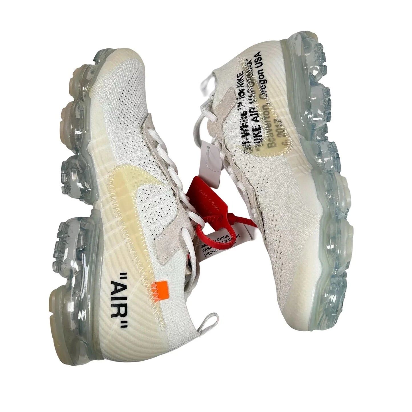 AA3831 100 Nike Air VaporMax Off-White (2018) - 11 M (Yellowing)