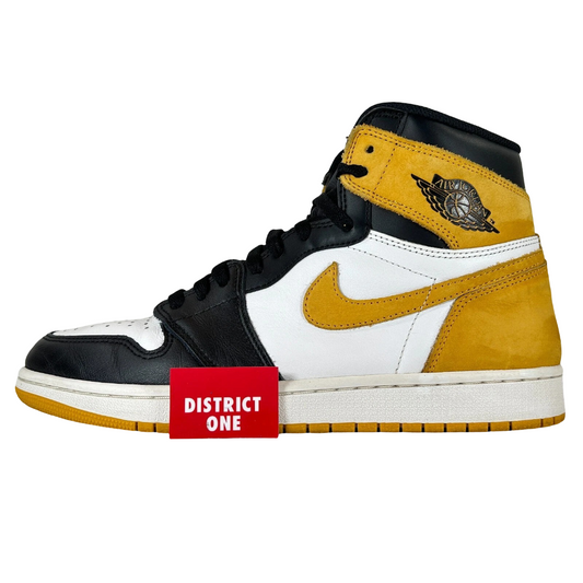 555088 109 Jordan 1 Retro High Yellow Ochre [USED] - 10 M (Used)