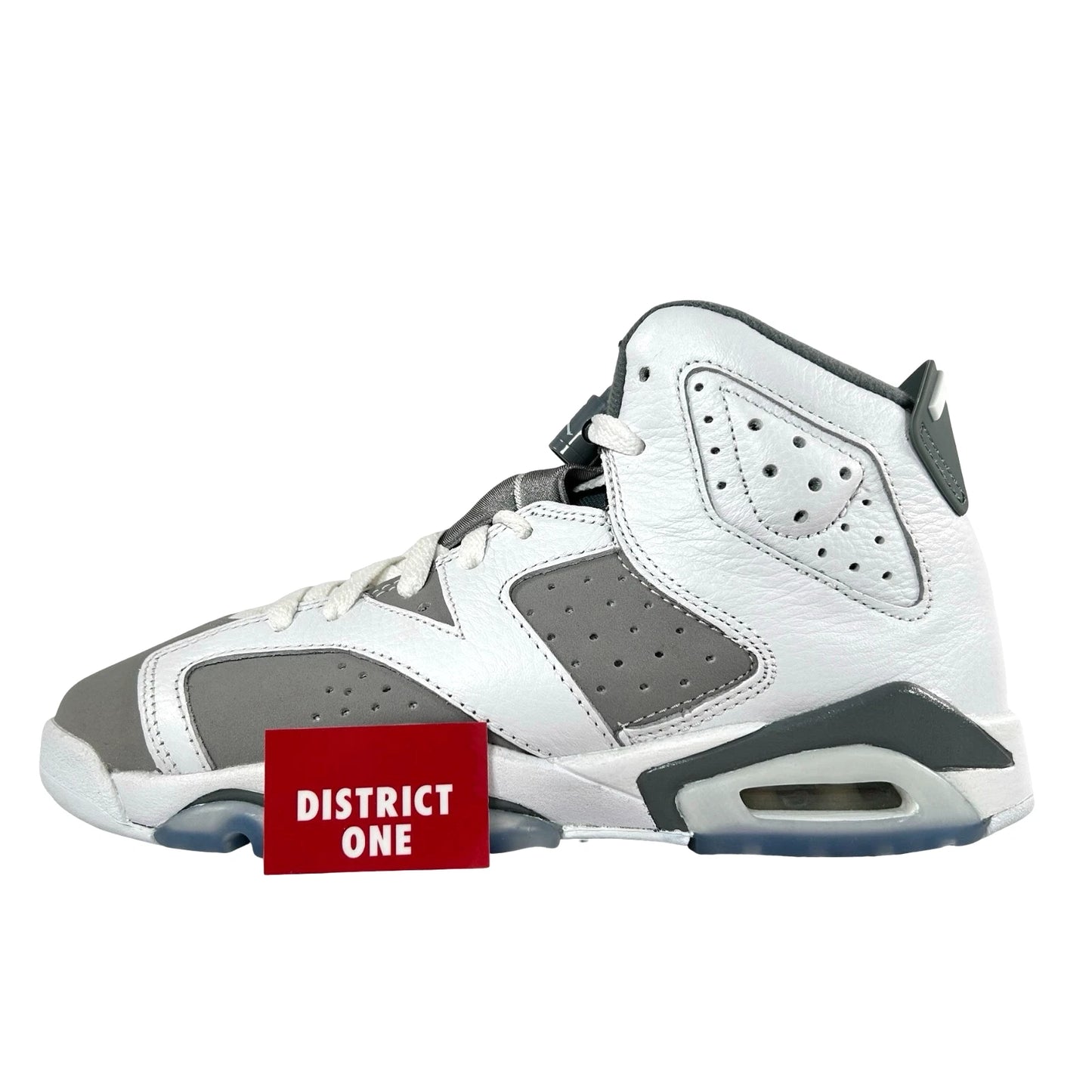 384665 100 Air Jordan 6 Retro Cool Grey (GS) - 5.5 Y (Paint Chipping On Midsoles)