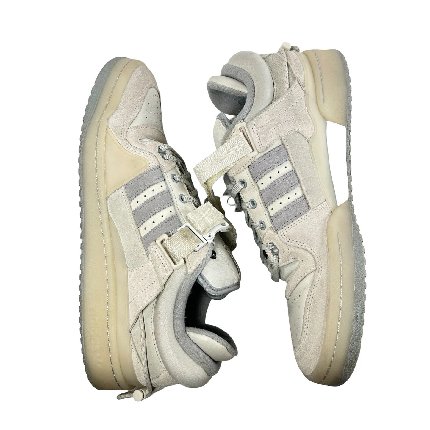 HQ2153 adidas Forum Buckle Low Bad Bunny Last Forum [USED] - 12 M (Used)