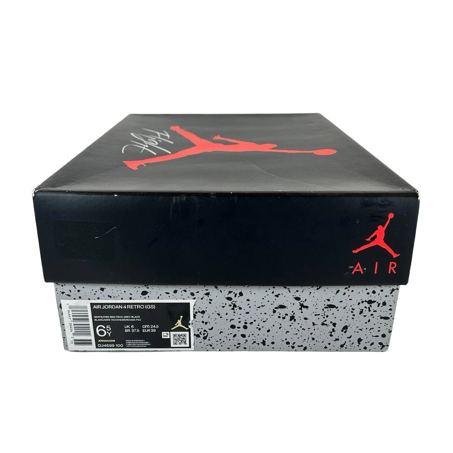 DJ4699 100 Jordan 4 Retro White Oreo (2021) (GS) [USED] - 6.5 Y (Used2)