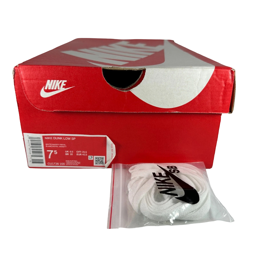 CU1726 100 Nike Dunk Low SP Kentucky [USED] - 7.5 M (Used)
