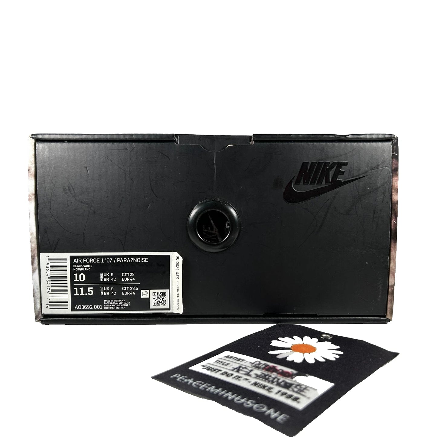 AQ3692 001 Nike Air Force 1 Low G-Dragon Peaceminusone Para-Noise [USED] - 10 M (Used)