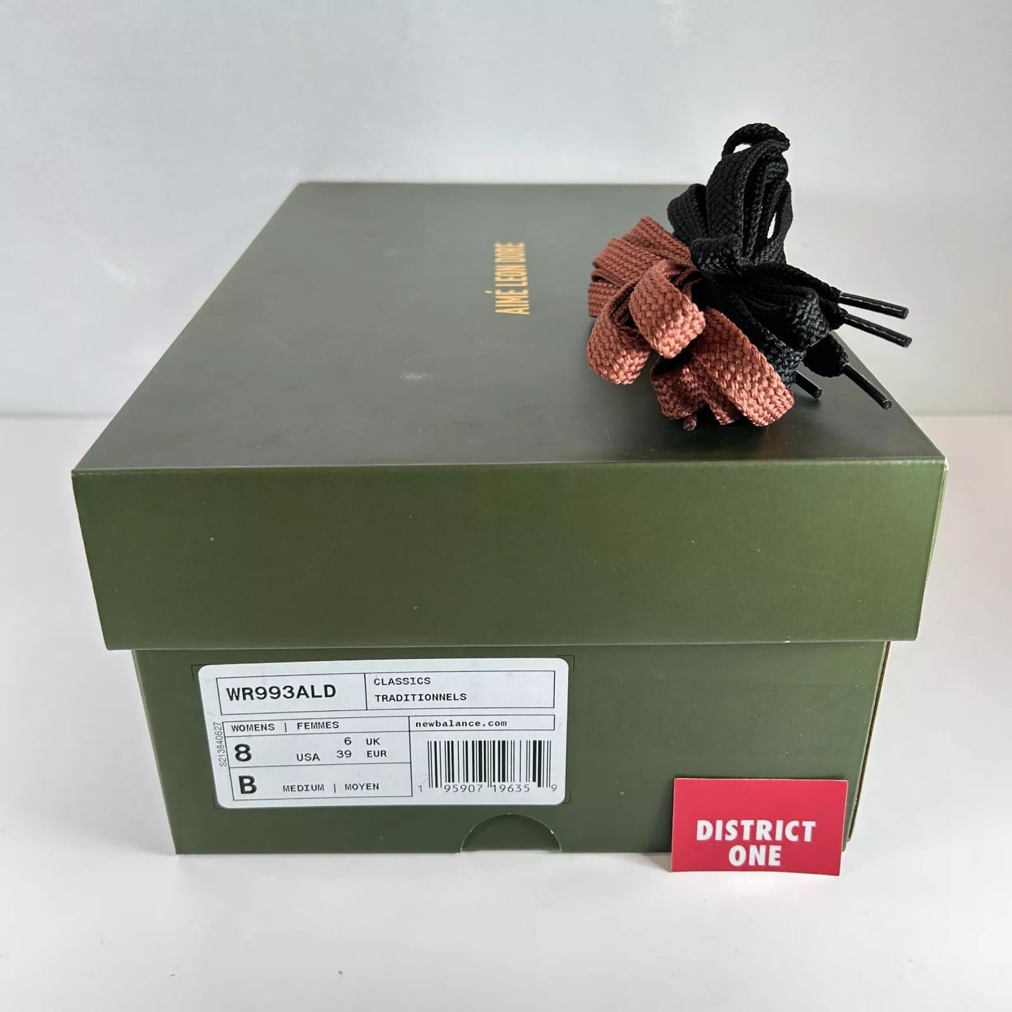 WR993ALD New Balance 993 Aime Leon Dore Brown (Women's) [USED] - 8 W (VNDS)