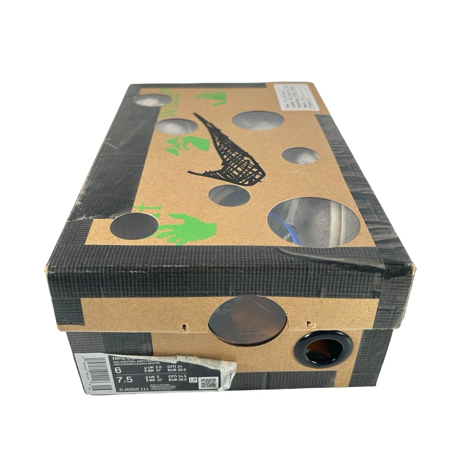 DJ0950 111 Nike Dunk Low Off-White Lot 16 [USED] - 6 M (Used)