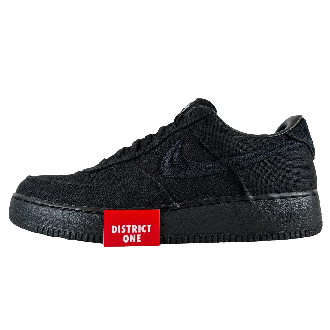 CZ9084 001 Nike Air Force 1 Low Stussy Black [USED] - 13 M (Used)