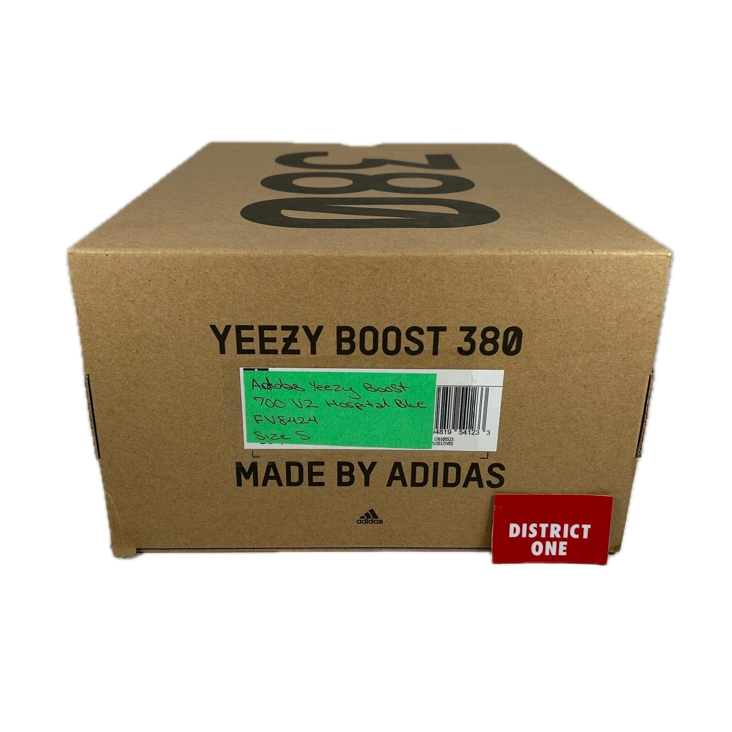 FV8424 adidas Yeezy Boost 700 V2 Hospital Blue [USED] - 5 M (Used) (Replace Box)