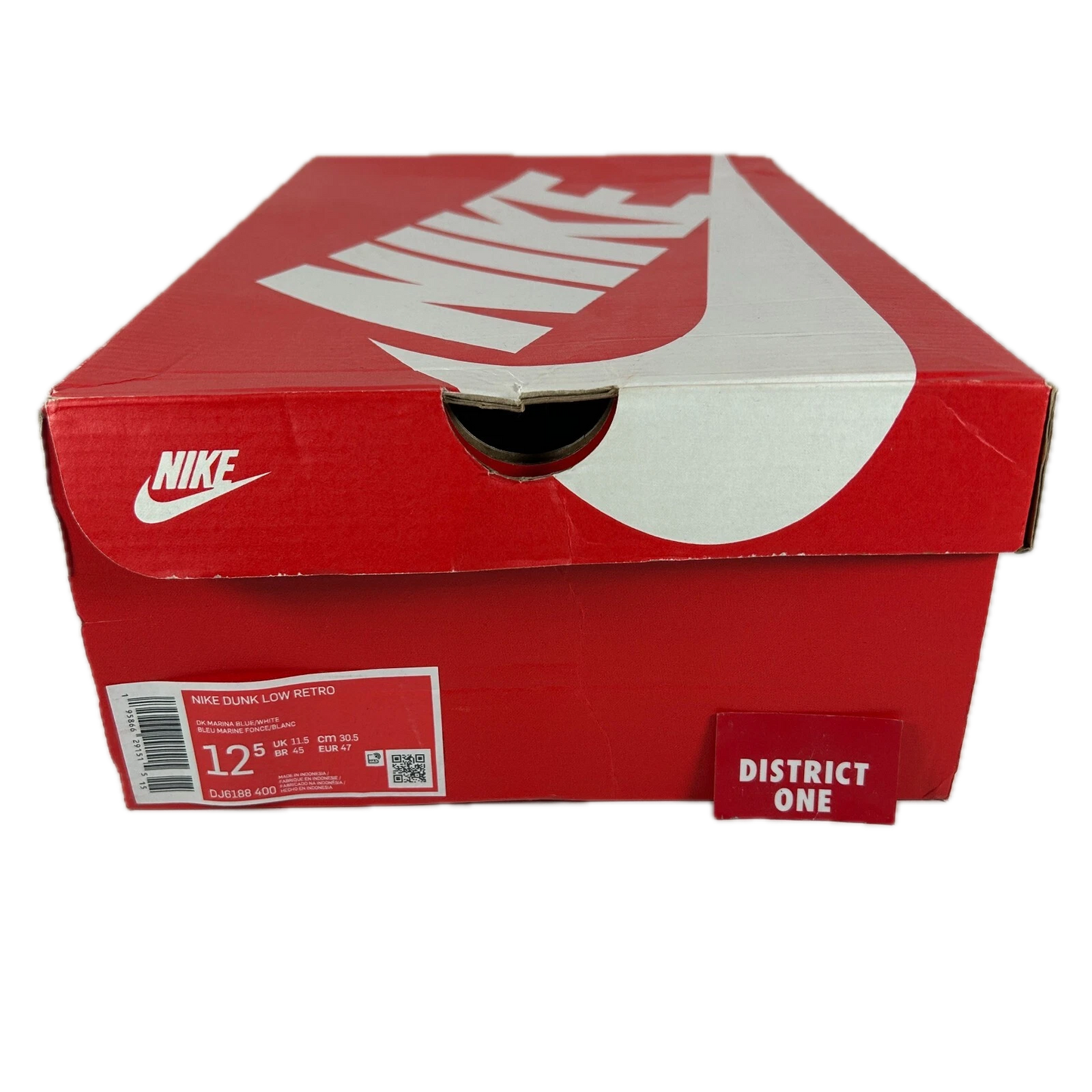 DJ6188 400 Nike Dunk Low Dark Marina Blue [USED] - 12.5 M (Used)